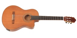 Carmencita Gitarre - HC504-4/4 Thinline Cutaway-1