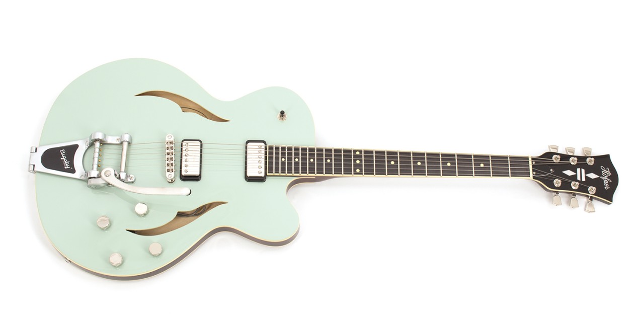 Verythin Single Cutaway - light green