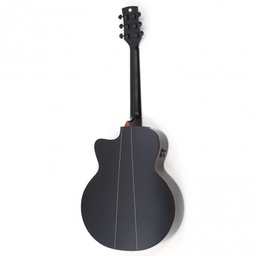 Jumbo Cutaway - Black Hi-gloss