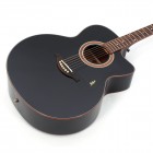 Jumbo Cutaway - Black Hi-gloss