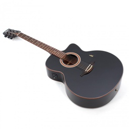 Jumbo Cutaway - Black Hi-gloss