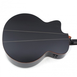 Jumbo Cutaway - Black Hi-gloss