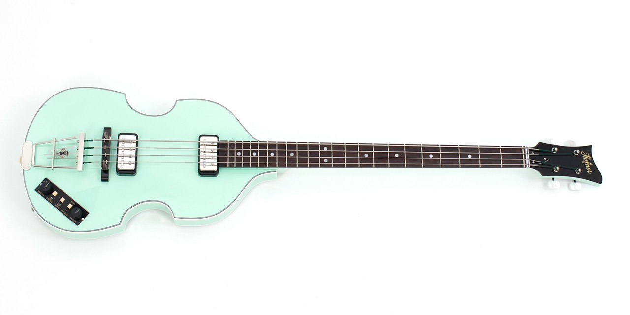 Violin Bass "Berlin" - Surf Green