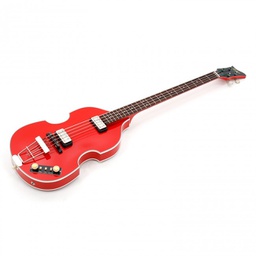 Violin Bass "Berlin" - Red