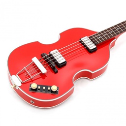 Violin Bass "Berlin" - Red